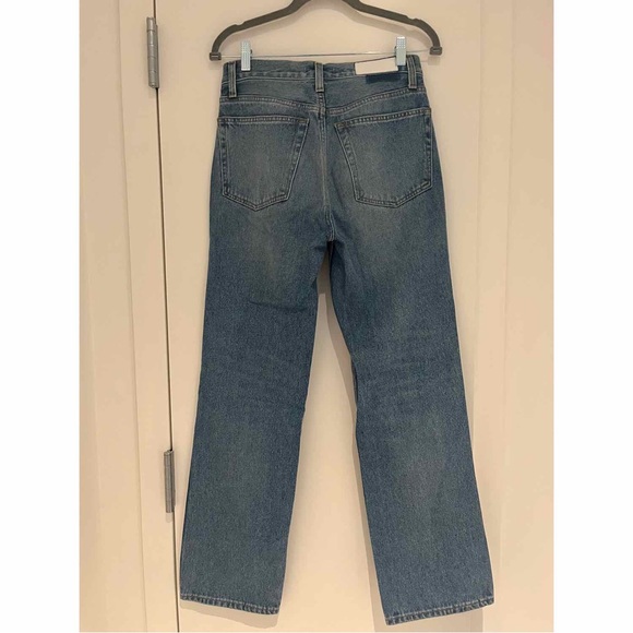 RE/DONE 90s High Rise Loose Jeans in "Broken-In Indigo" - Picture 4 of 4